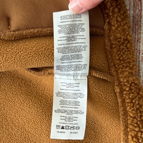 Columbia • Blue Point Creek Fleece Full Zip Jacket, Camel Brown - Size XXL - Picture 9 of 16